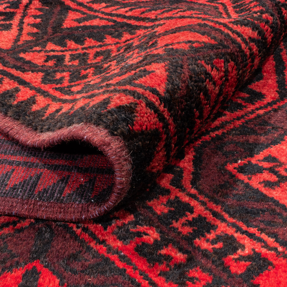 Tapis persan - Nomadic - 335 x 167 cm - rouge
