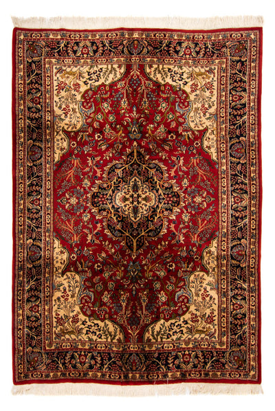 Tapis de Sarouk indien Tapis 207x298cm - Tapis oriental - rouge