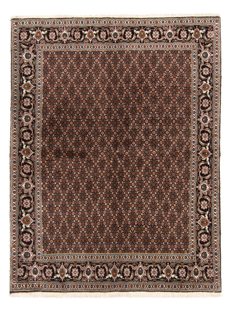 Tapis persan - Tabriz - Royal - 205 x 155 cm - bleu foncé