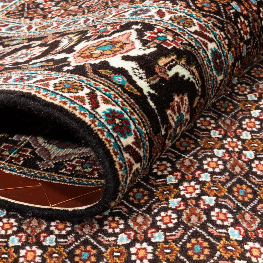 Tapis persan - Tabriz - Royal - 205 x 155 cm - bleu foncé