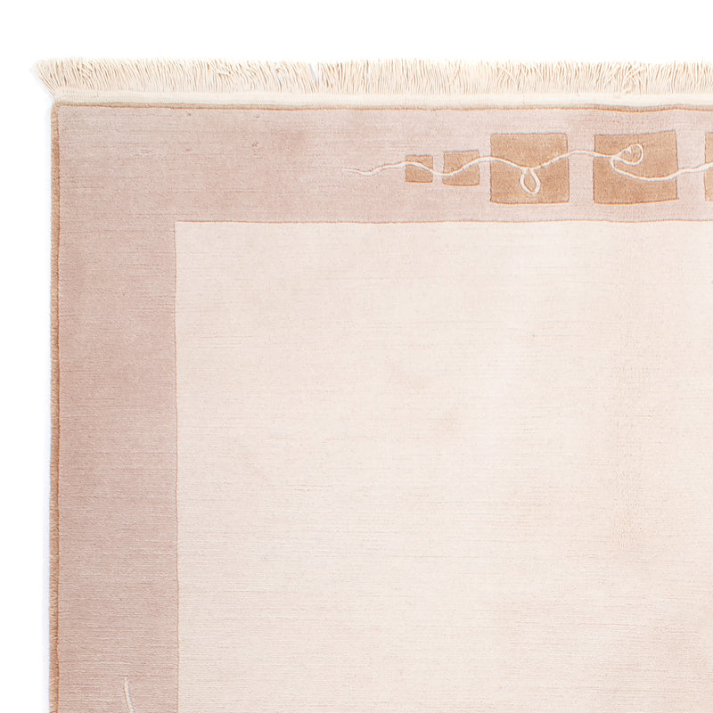 Tapis Népalais - 239 x 171 cm - beige