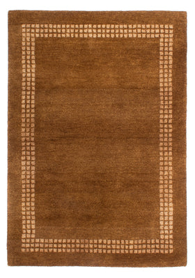 Tapis en laine - 193 x 135 cm - marron