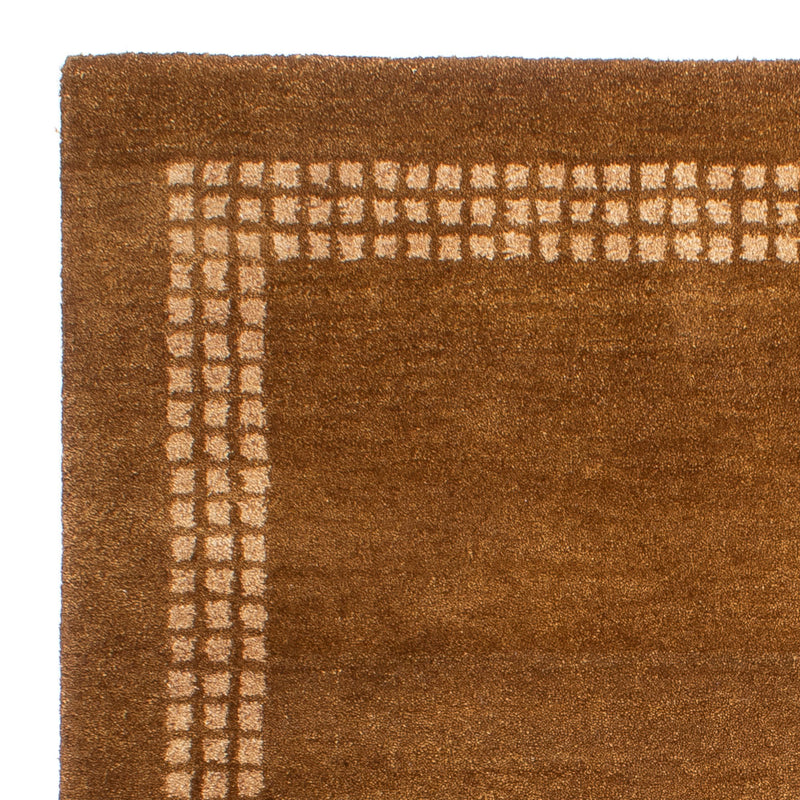 Tapis en laine - 193 x 135 cm - marron