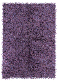 Tapis à poils longs - 240 x 170 cm - violet