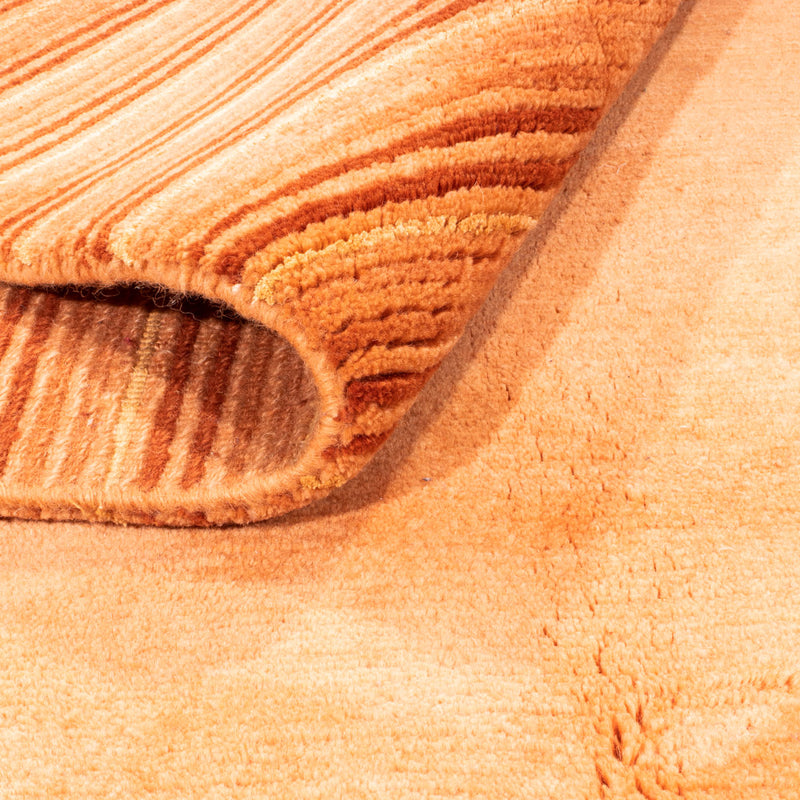 Tapis Népalais - 300 x 200 cm - terracotta