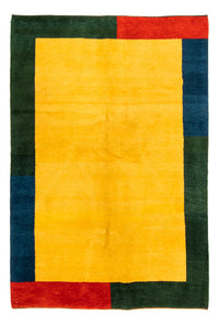 Tapis Gabbeh - Indus - 294 x 200 cm - jaune