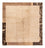 Tapis Népalais - Royal carré  - 204 x 198 cm - beige