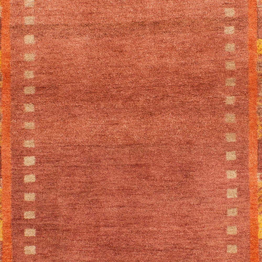 Tapis Gabbeh - Loribaft Persan - 170 x 120 cm - caramel