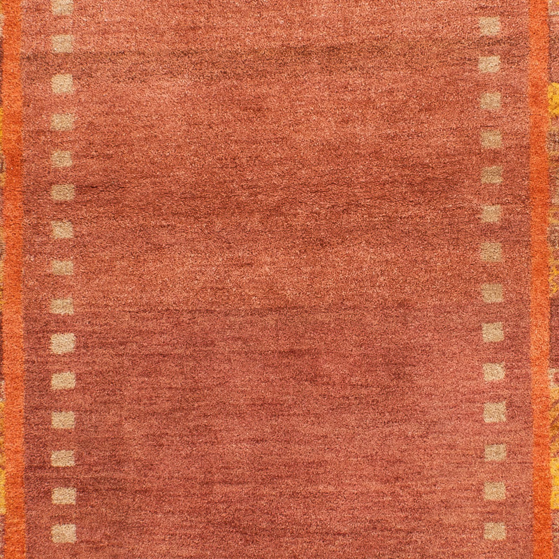 Tapis Gabbeh - Loribaft Persan - 170 x 120 cm - caramel