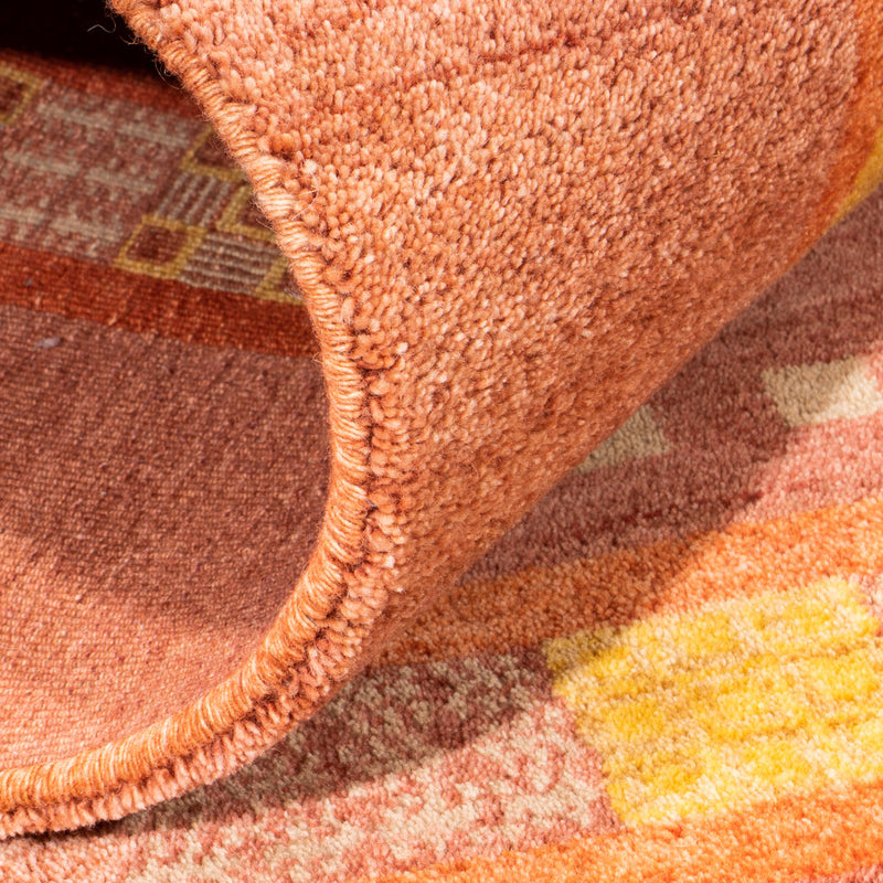Tapis Gabbeh - Loribaft Persan - 170 x 120 cm - caramel