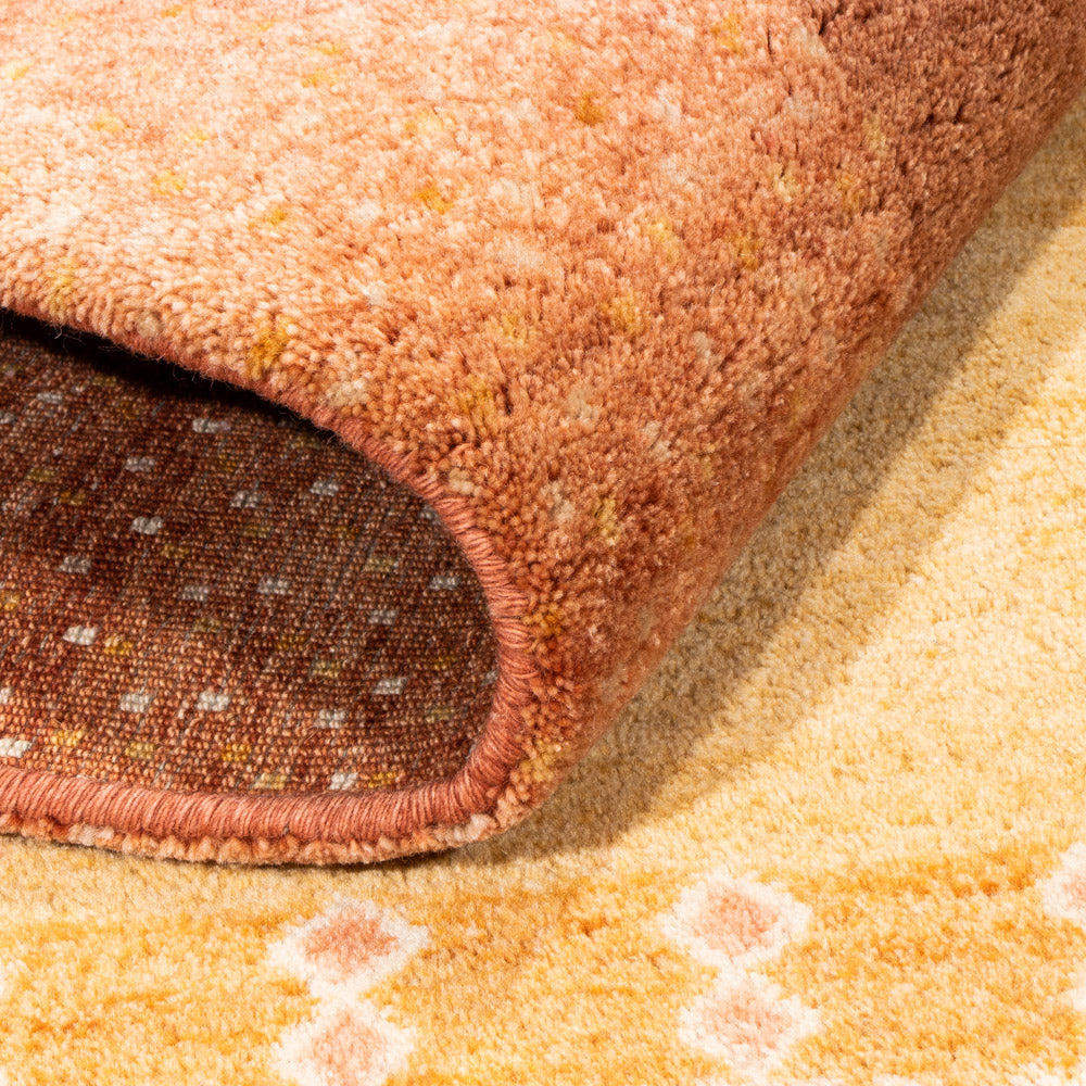 Tapis Gabbeh - Loribaft Persan - 180 x 124 cm - caramel