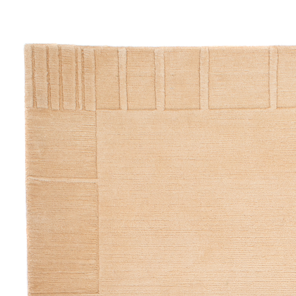 Tapis Népalais - 180 x 120 cm - beige