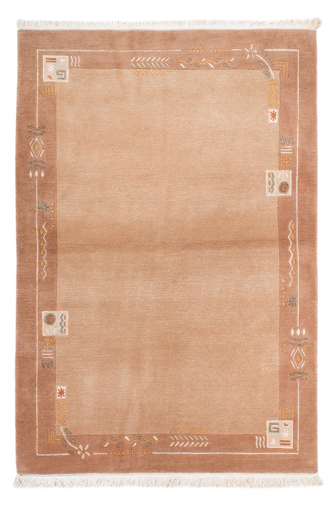 Tapis Népalais - Royal - 184 x 124 cm - marron