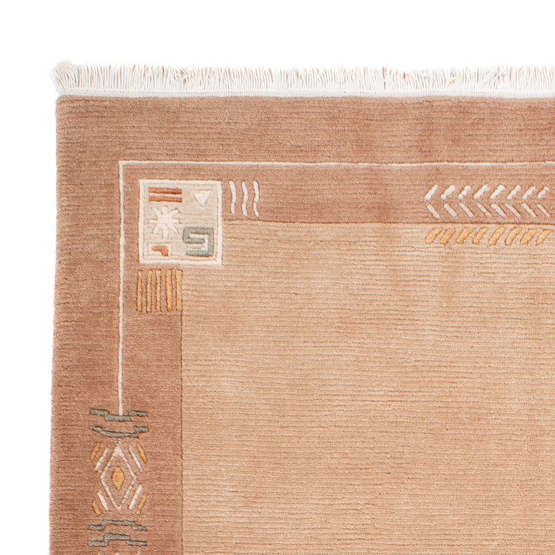 Tapis Népalais - Royal - 184 x 124 cm - marron