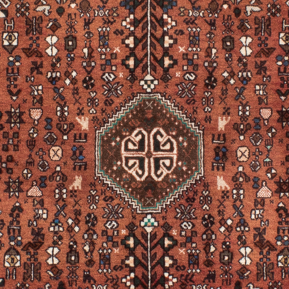 Tapis persan - Nomadic - 150 x 104 cm - marron