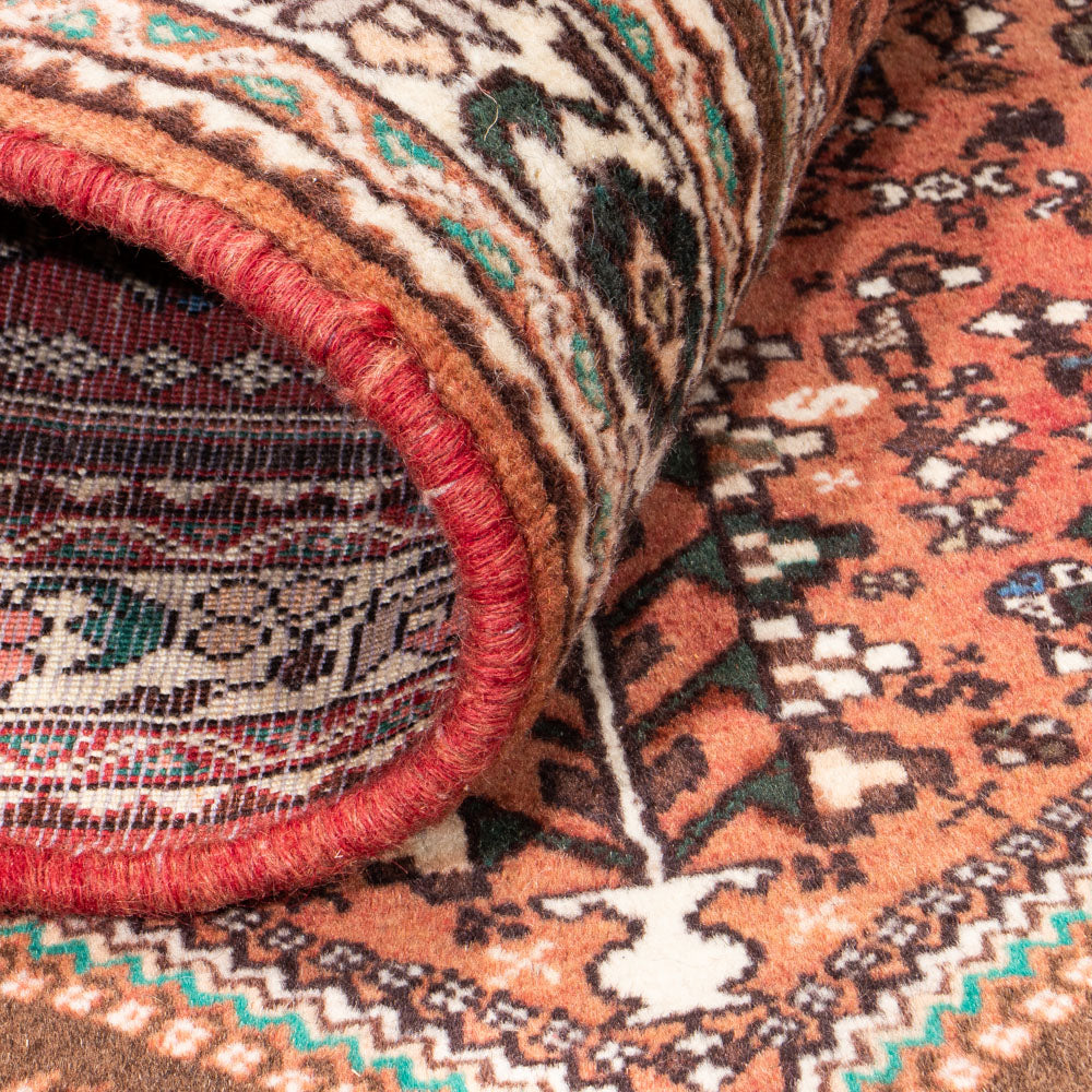 Tapis persan - Nomadic - 150 x 104 cm - marron
