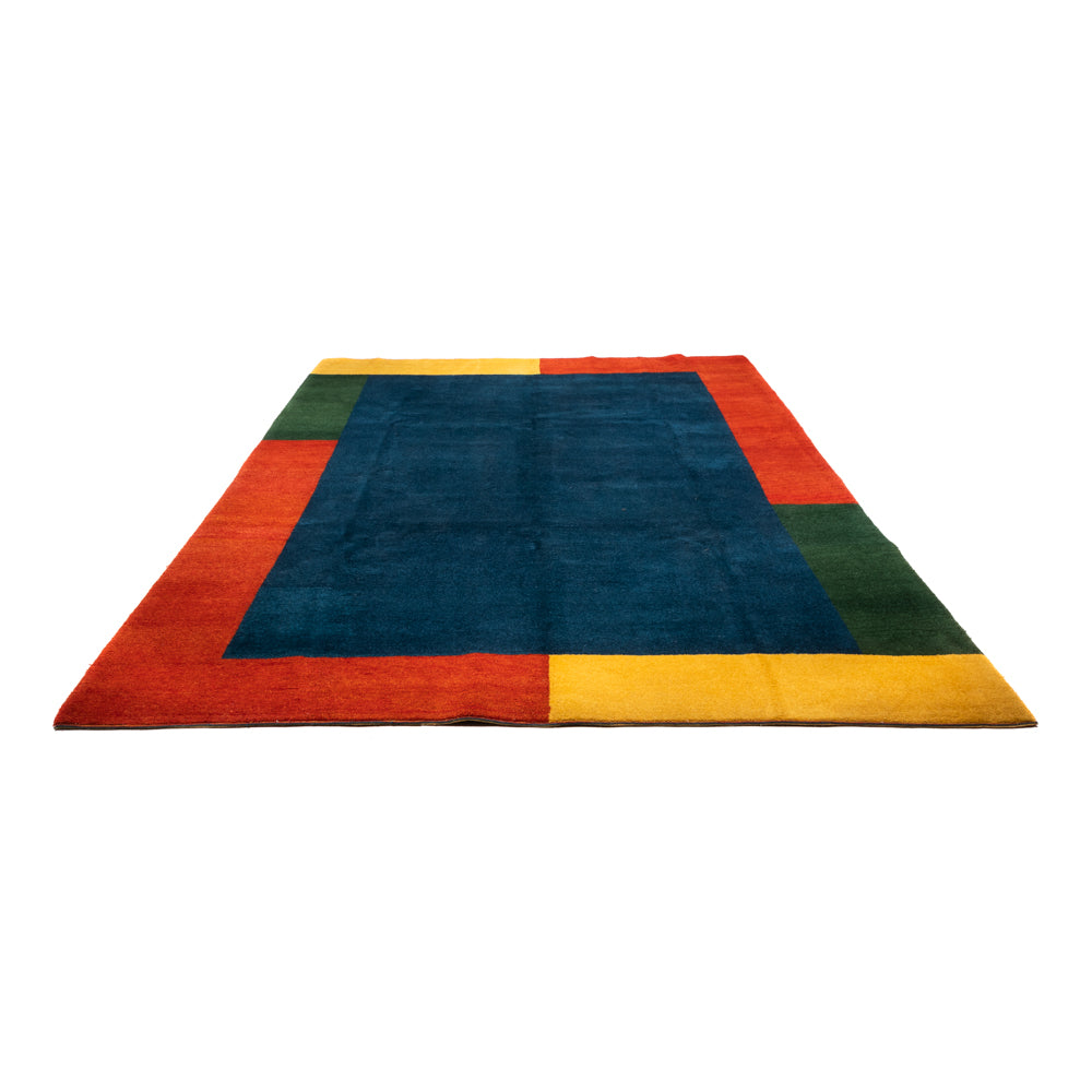 Tapis Gabbeh - Indus - 393 x 297 cm - bleu