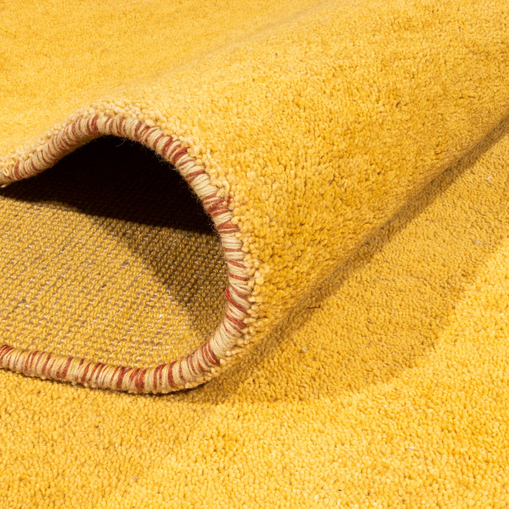 Tapis Gabbeh - Indus - 394 x 307 cm - or