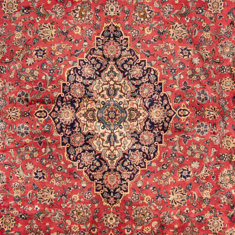 Tapis persan - Keshan - Royal - 407 x 301 cm - rouge