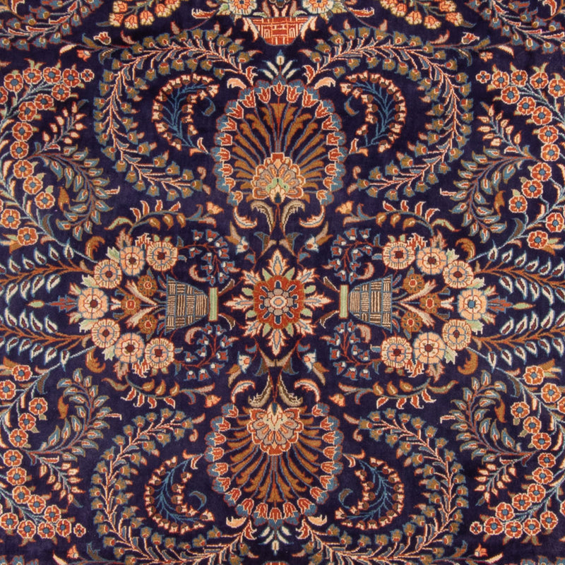 Tapis persan - Classique - 345 x 243 cm - bleu foncé