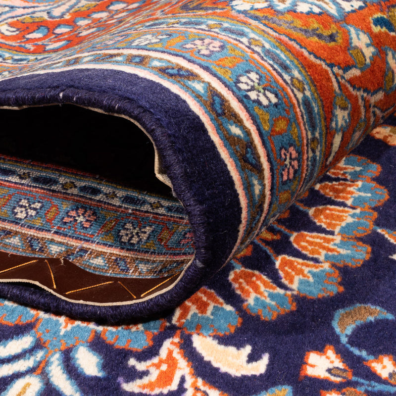 Tapis persan - Classique - 345 x 243 cm - bleu foncé