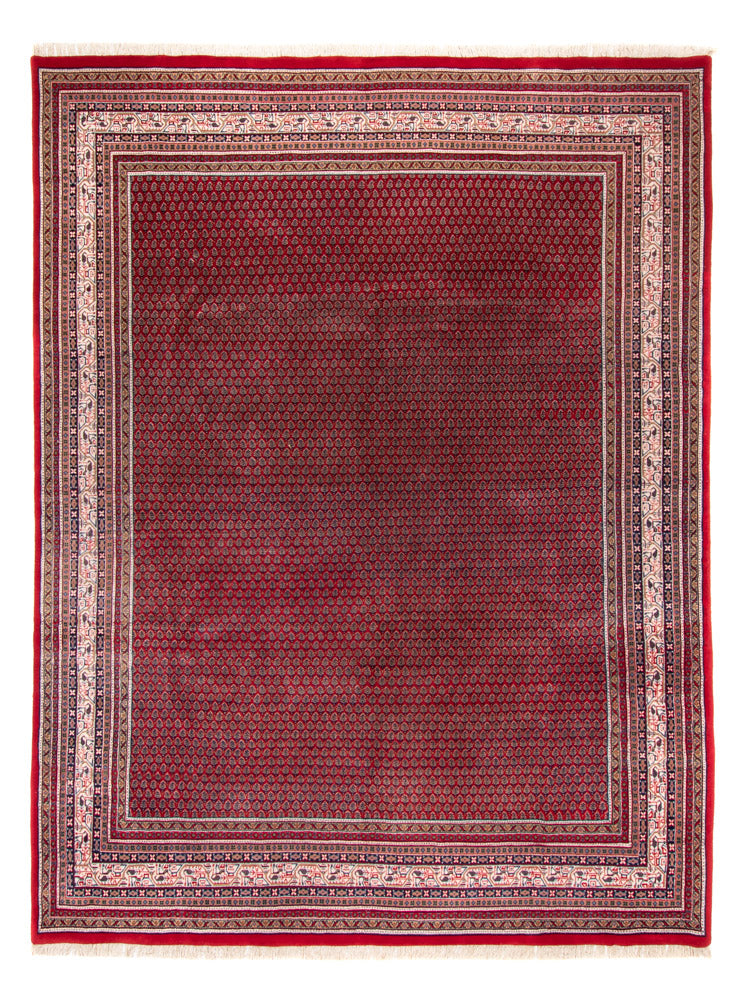Tapis oriental - Mir - Indus - Royal - 335 x 249 cm - rouge