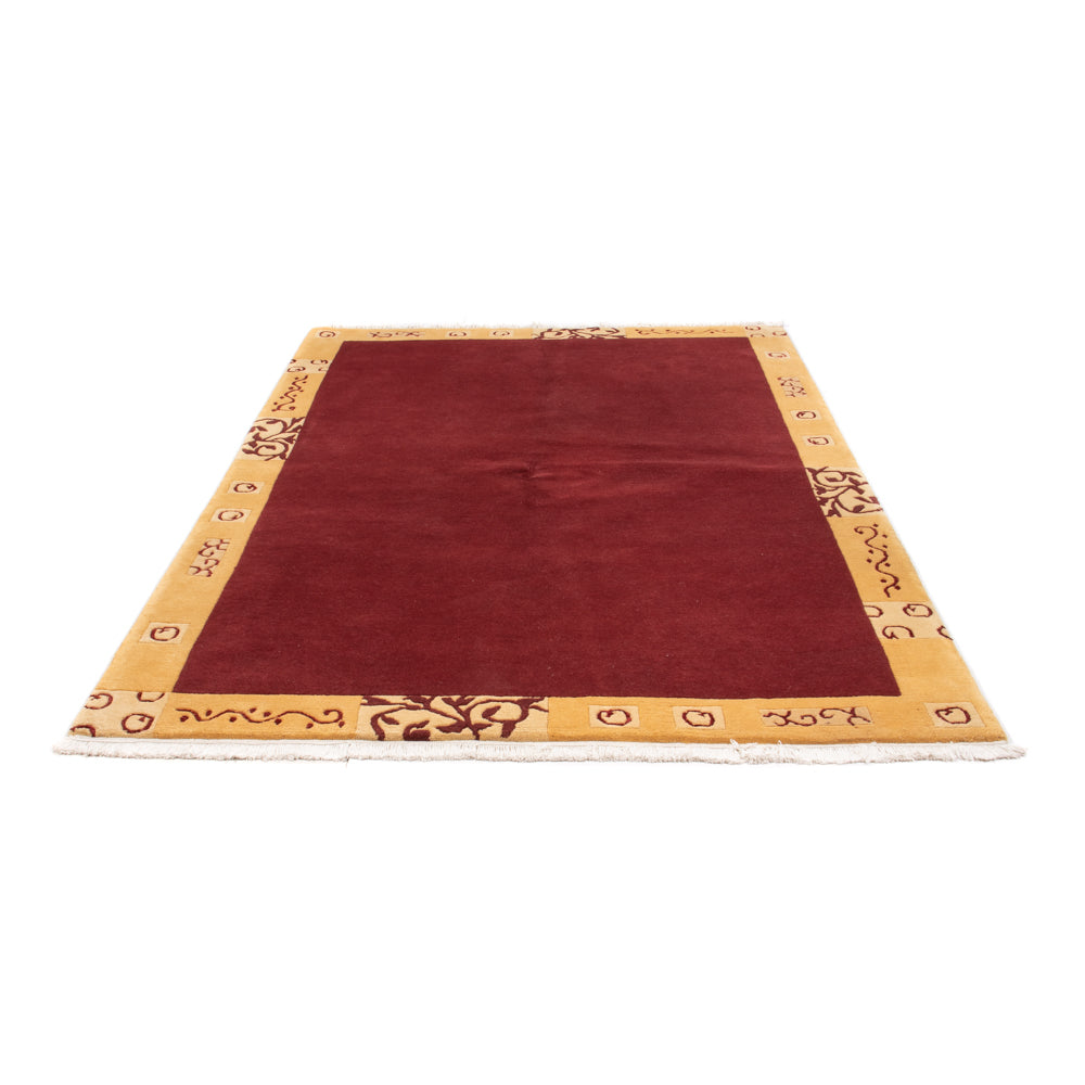 Tapis Népalais - 244 x 173 cm - rouge