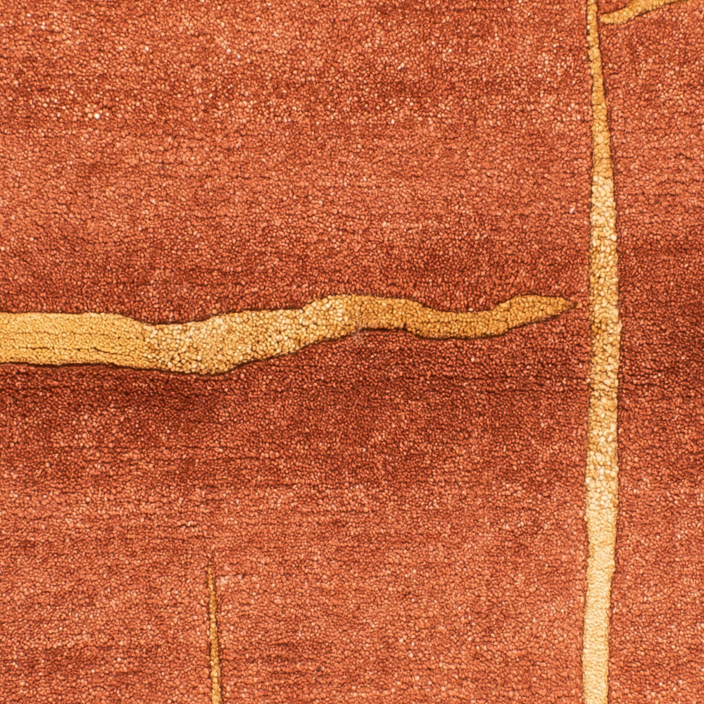 Tapis Népalais - 162 x 92 cm - marron