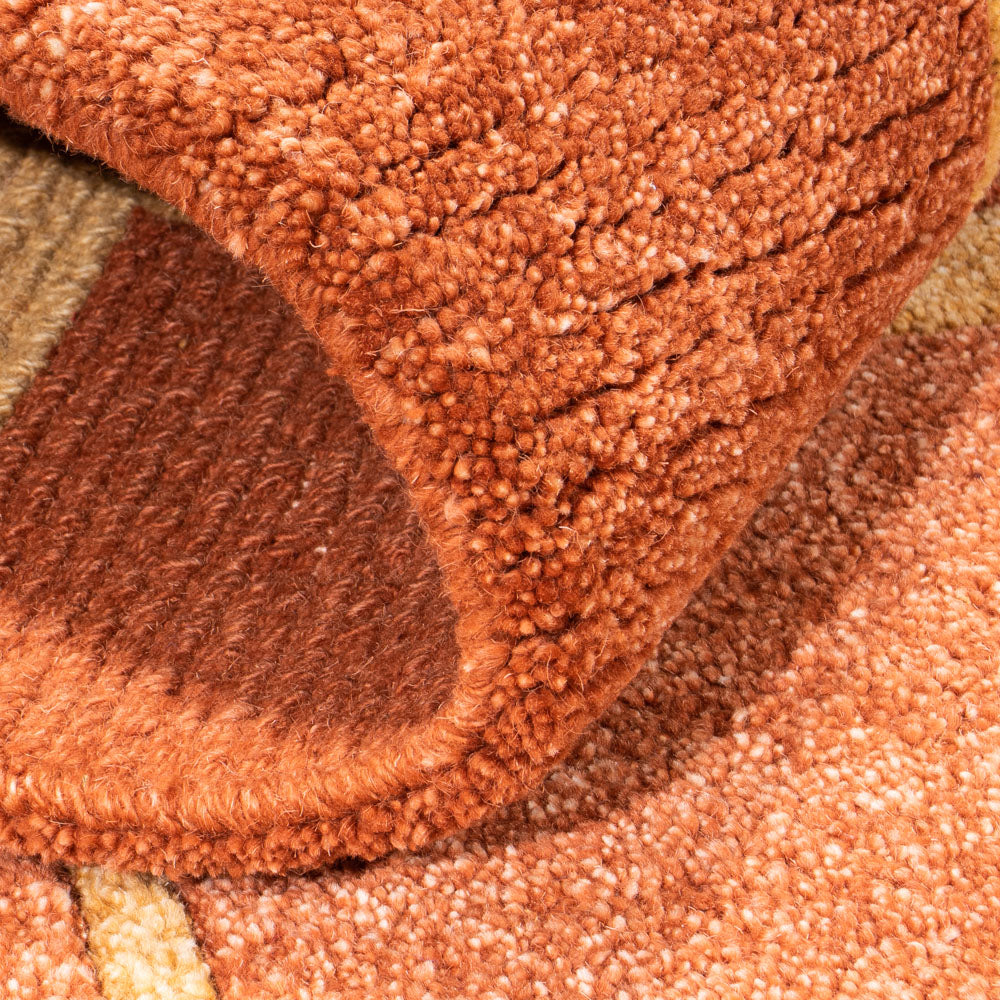 Tapis Népalais - 162 x 92 cm - marron