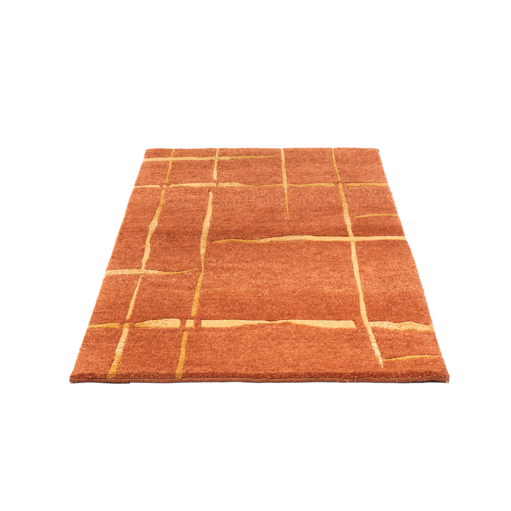 Tapis Népalais - 162 x 92 cm - marron