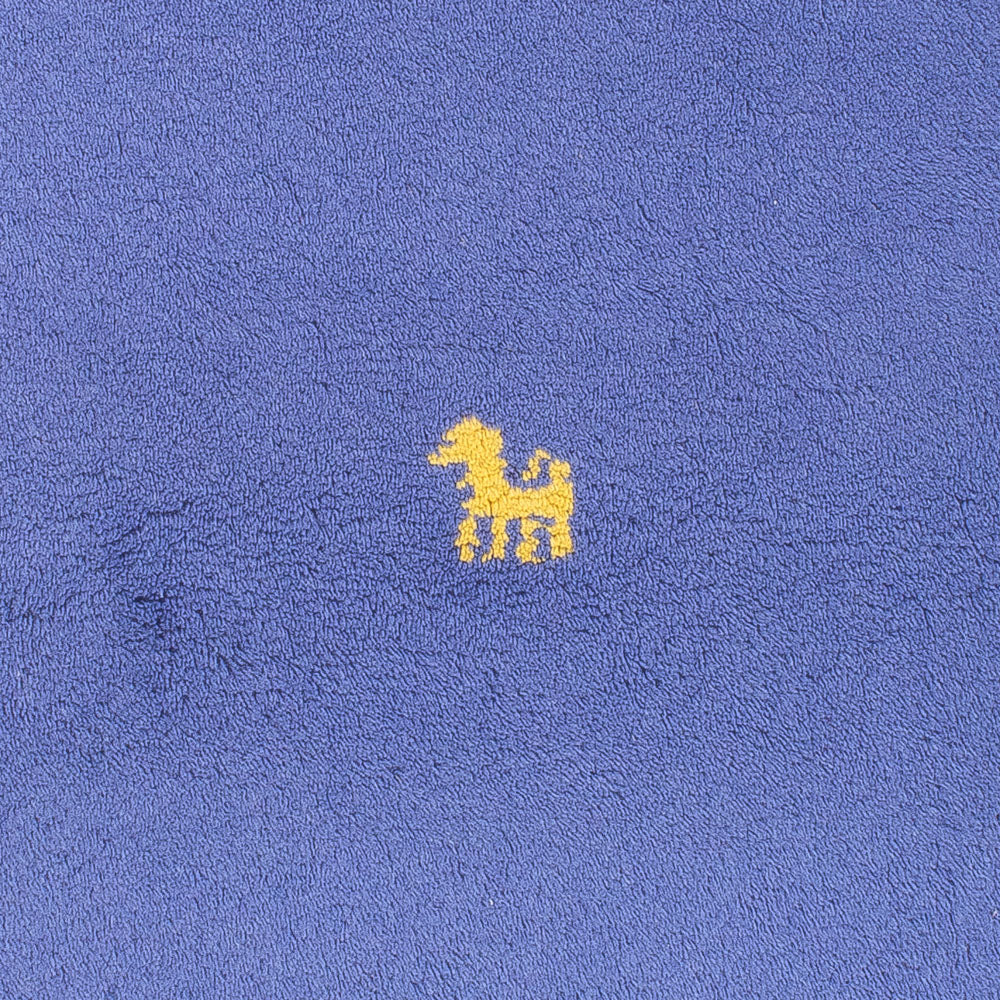 Tapis Gabbeh - Indus - 160 x 94 cm - bleu