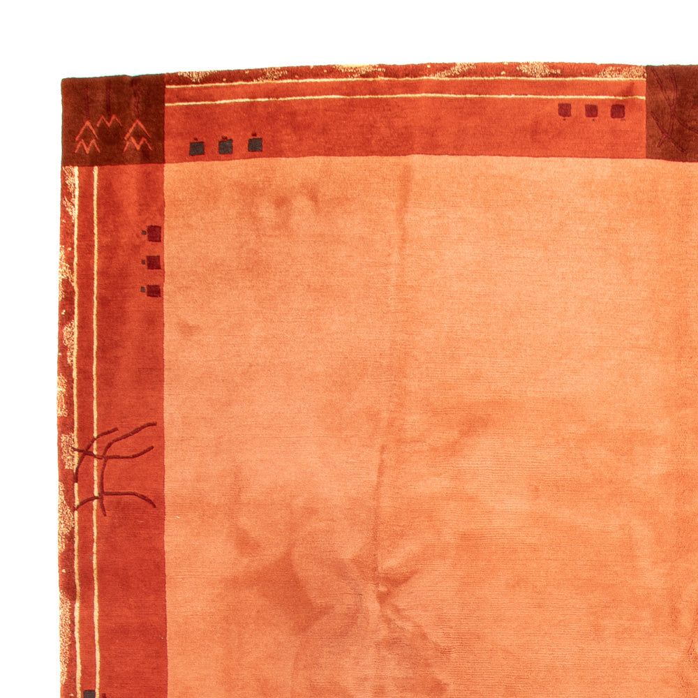 Tapis Népalais - Royal - 396 x 301 cm - terracotta