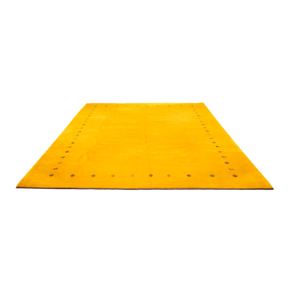Tapis Gabbeh - Indus - 388 x 299 cm - jaune