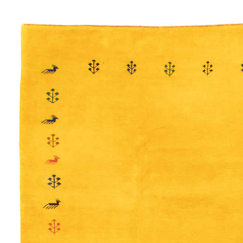Tapis Gabbeh - Indus - 386 x 304 cm - jaune