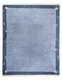 Tapis Népalais - 401 x 300 cm - bleu
