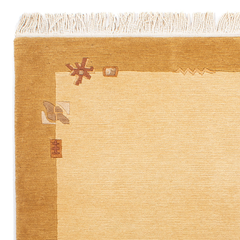 Tapis Népalais - Royal - 162 x 94 cm - beige