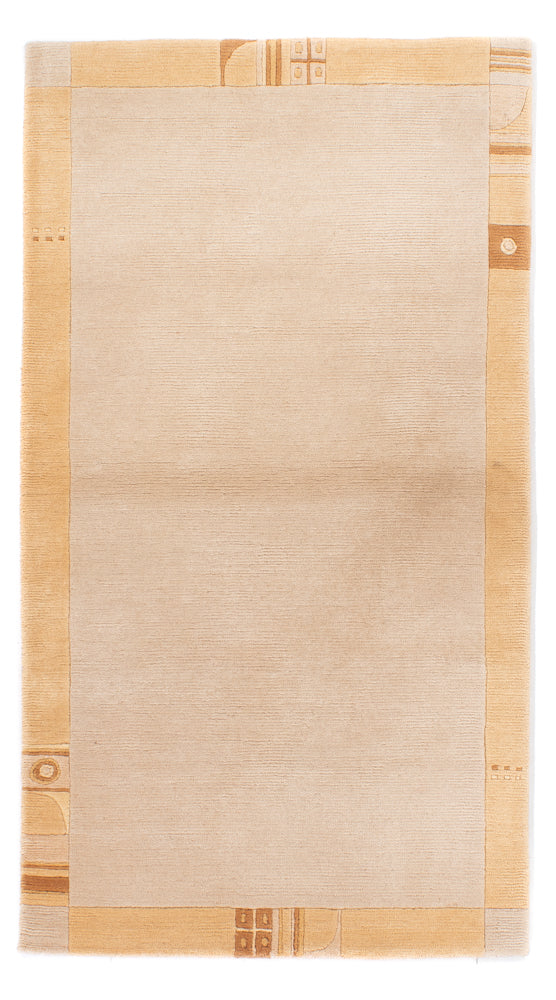 Tapis Népalais - Royal - 153 x 82 cm - beige