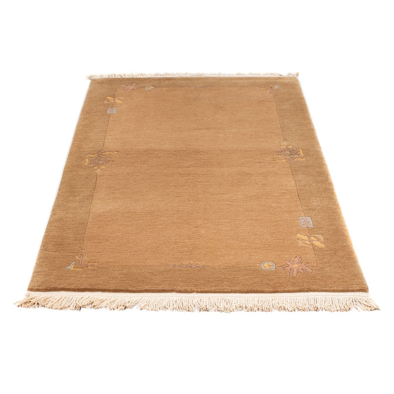 Tapis Népalais - Royal - 165 x 92 cm - marron clair
