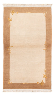 Tapis Népalais - Royal - 157 x 91 cm - beige