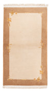 Tapis Népalais 94x162cm - Tapis en laine - Rectangle / Beige / 94 x 162 cm Rectangle