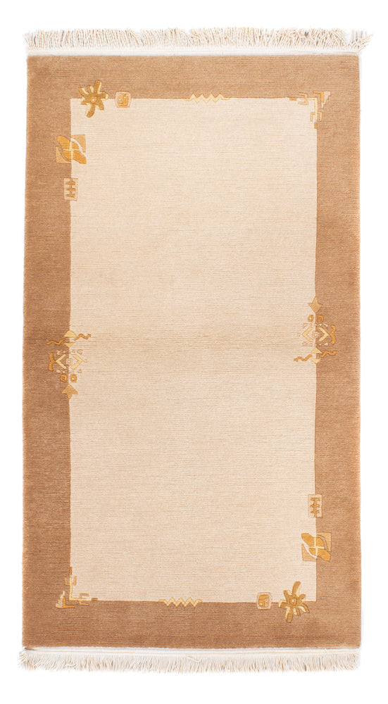 Tapis Népalais - Royal - 162 x 94 cm - beige