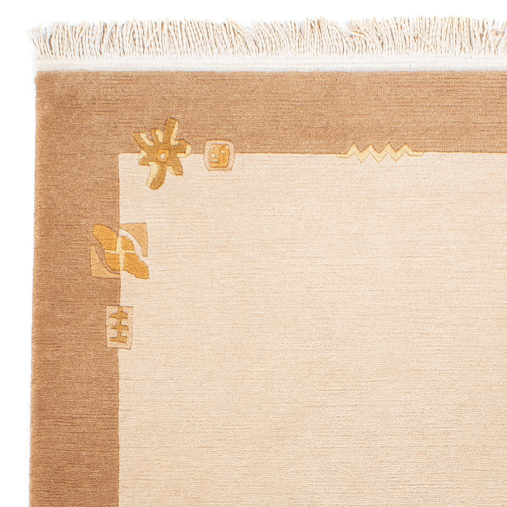 Tapis Népalais - Royal - 162 x 94 cm - beige