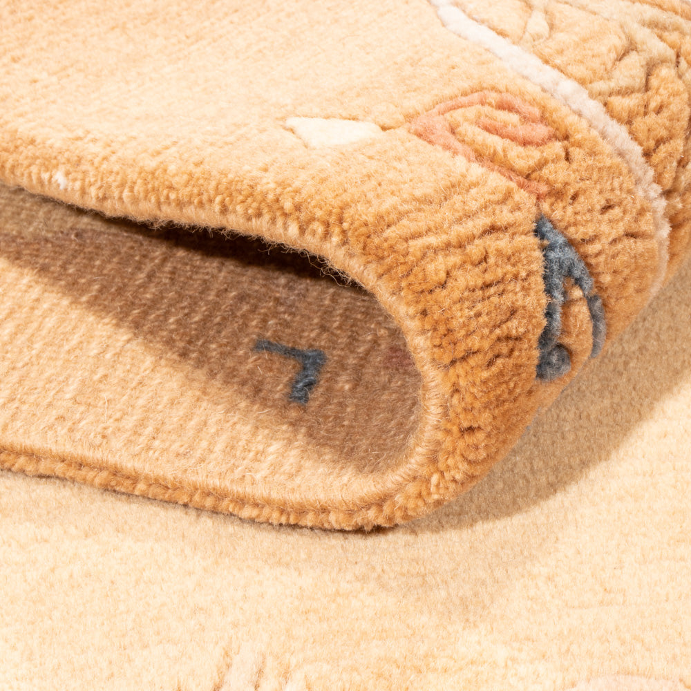 Tapis Népalais - Royal - 154 x 90 cm - beige