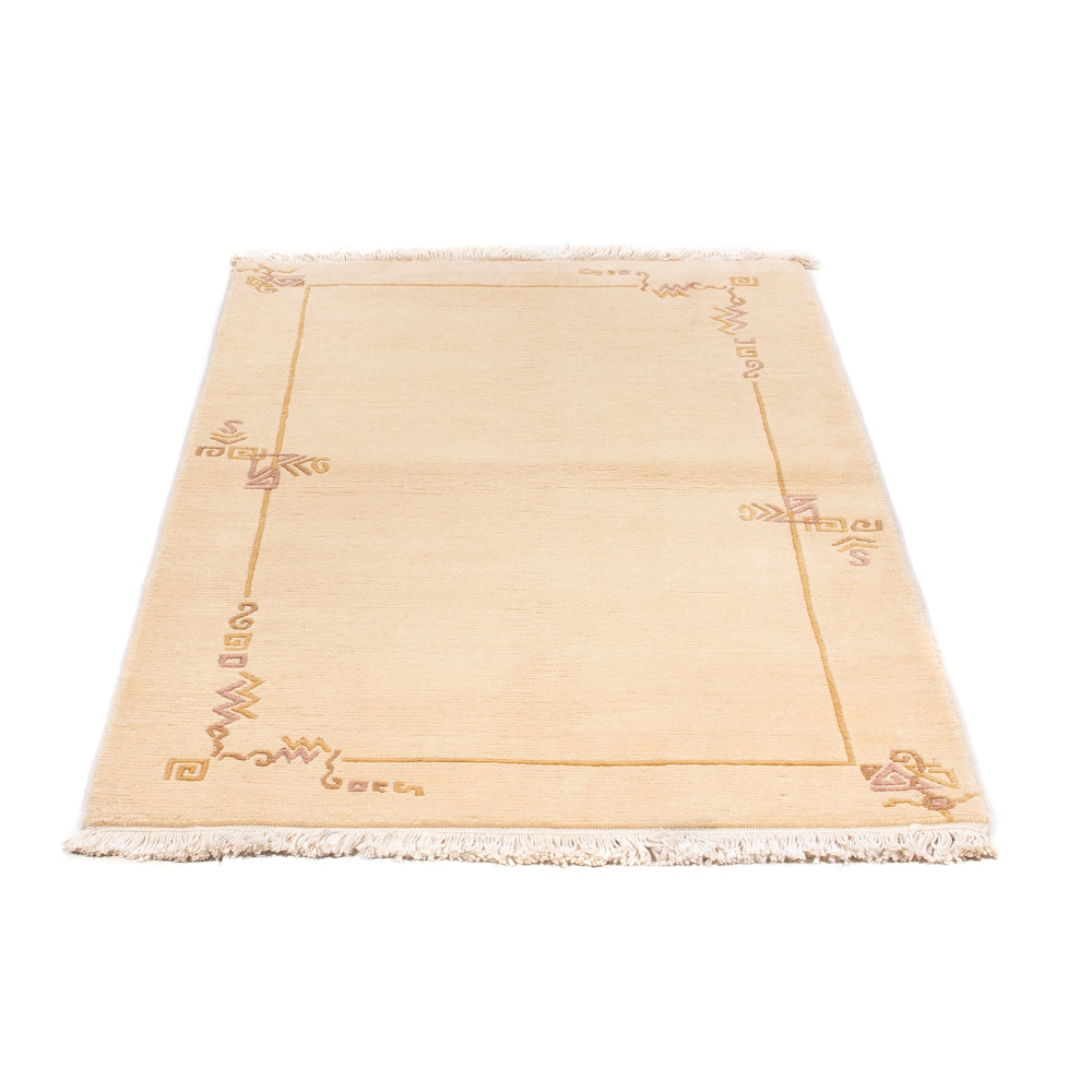 Tapis Népalais - Royal - 159 x 91 cm - beige