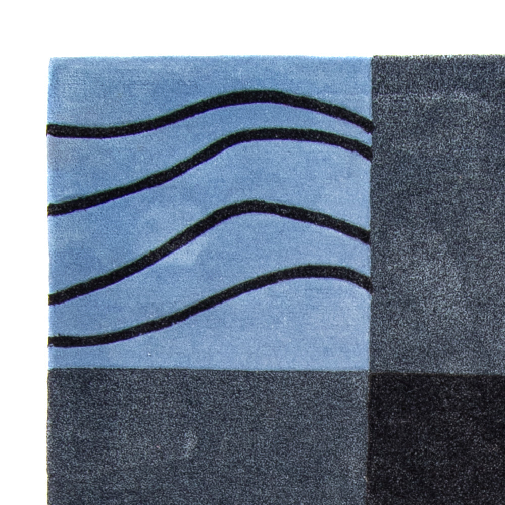 Tapis - 200 x 140 cm - bleu