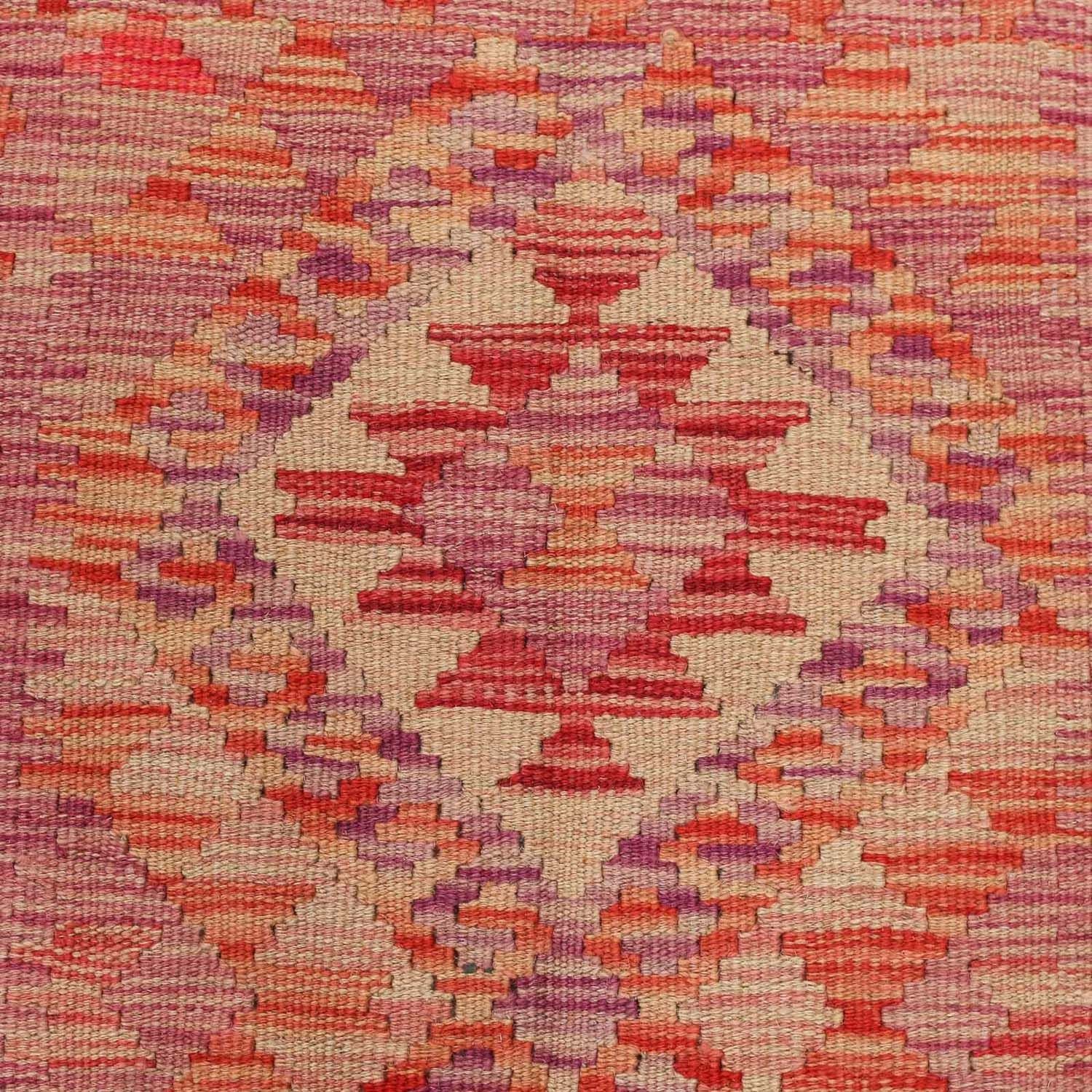 Tapis de couloir Tapis Kelim - Splash - 185 x 101 cm - multicolore