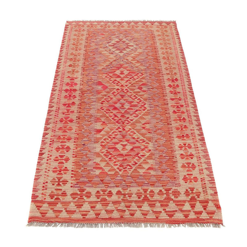 Tapis de couloir Tapis Kelim - Splash - 185 x 101 cm - multicolore
