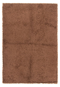 Tapis à poils longs - 190 x 133 cm - marron