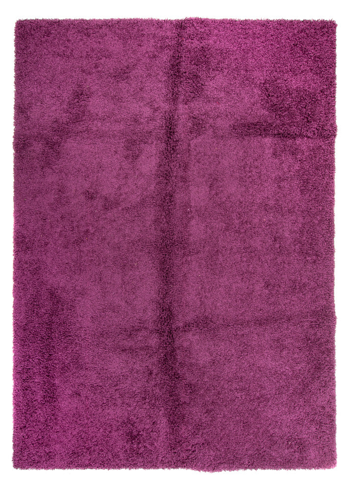 Tapis à poils longs - 290 x 200 cm - violet