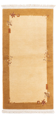 Tapis Népalais - Royal - 143 x 71 cm - beige